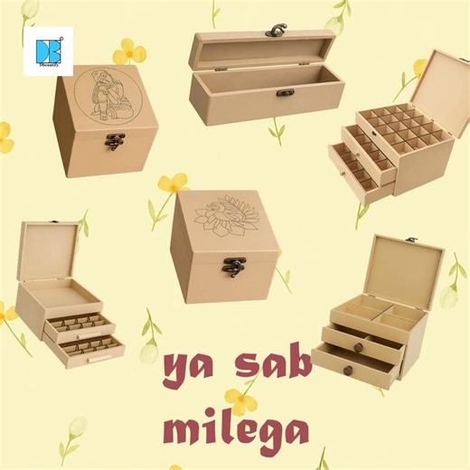 MDF Box That Makes Gifting Special 🎀