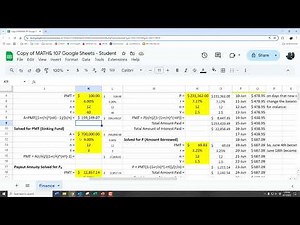 Spreadsheet Calculator for Loans and Annuities