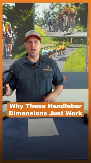 Why These Handlebar Dimensions Just Work #BikeFit #CyclingTips #RoadCycling