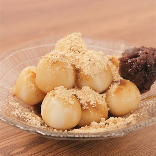 米粉と豆腐の黒蜜きな粉だんご 作り方・レシピ | クラシル