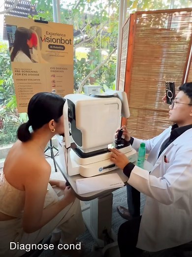 Experience the gold standard in vision care at Vision Express, Glorietta 2! ✨ ​ ​ Our state-of-the-art eye exam, powered by robotic AI, conducts comprehensive screenings capable of detecting conditions like diabetes and hypertension.​ ​ Receive the best recommendations and management for optimal eye health and your lifestyle today. Book now: 📅​ ​ ​ #VisionExpressPH #GoldStandardInVisionCare #SummerSolstice #SpringSummerCollection​ ​ ​ ​ Our state-of-the-art eye exam, powered by robotic AI, cond