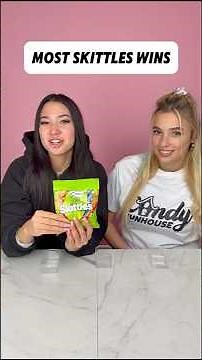 Whoever has the most skittles wins