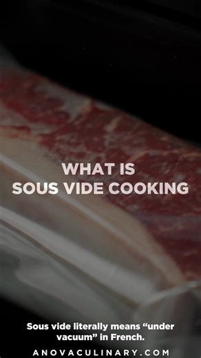 Unlike traditional methods, sous vide cooking uses one constant temperature to deliver edge-to-edge, perfect results. That means food is cooked exactly the way you like it, without hovering over the stovetop or dealing with uneven oven hotspots. For a limited time, take 50% off the Anova Precision™ Cooker Pro and experience the game-changing power of sous vide cooking firsthand. #sousvide #steak