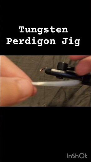 Made a Tungsten Perdigon Jig