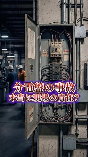 分電盤事故は「指示不足」ではなく「伝達不全」 #電気工事 #電気設備工事 #製造業 #安全教育