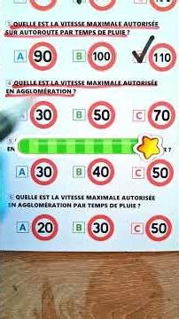 Code de la route 2026 #permisdeconduire #codedelaroute #quiz #conduite #moniteur #autoecole #code