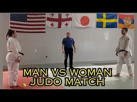 Man Vs Woman Judo Exhibit Match