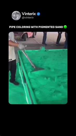 Innovative Color Coating Process for Metal Pipes