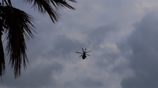 Helicopter, Sky, Flight. Free Stock Video