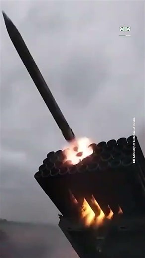Grad MLRS Unleashed: Watch Russia’s Rocket Barrage in Action