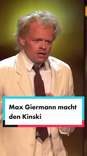 Max Giermann als genialer Parodist: Die Klaus Kinski Parodie