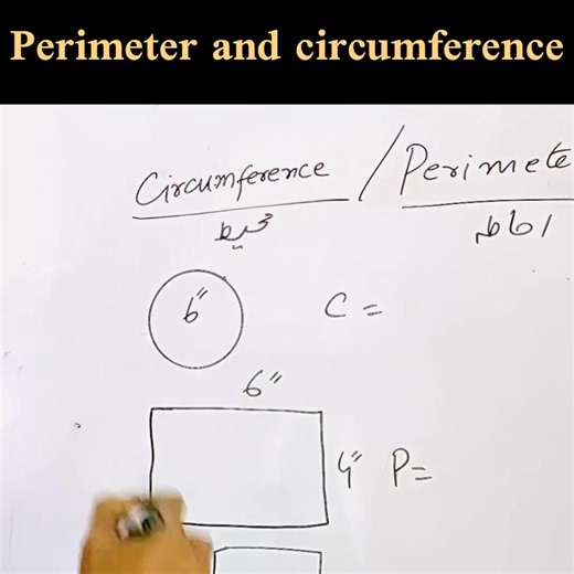 85K views · 1.4K reactions | Perimeter and circumference#General...