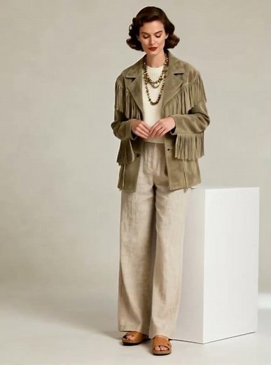 Effortless Autumn Boho: Chic Styles for Women Over 50