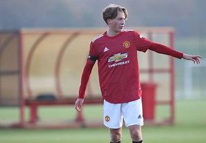Robbie Savage praises son Charlie after his first United under-18s goal