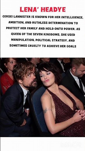 Lena Headey as Cersei Lannister 👑 Most Powerful Queen in Game of Thrones