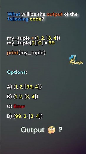 Python Tuple "Modification" 🎯 #python #coding #coder