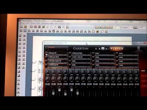 Home Studio Pro Lesson 4_How to Use Finale with Garritan Samples