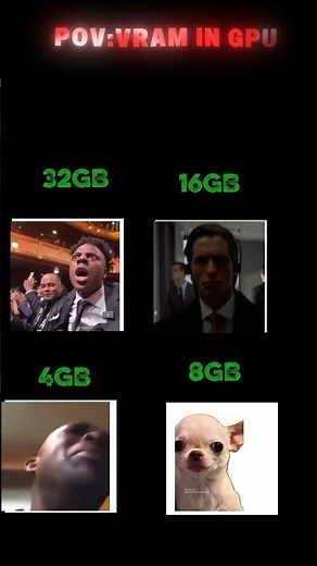 4GB VRAM vs 32GB VRAM 😱 | Gaming, Editing & AI Comparison