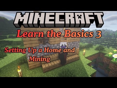 Minecraft Learn the Basics: Setting Up a Home and Mining