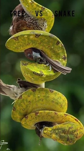 Amazing tree climbing techniques of snakes #learn #facts #didyouknow #animals #snakes #wild #forest