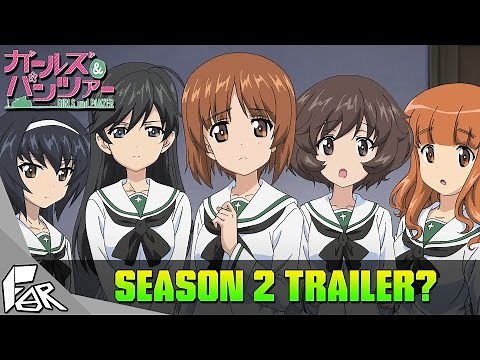 Girls Und Panzer Season 2 Trailer?! ➤ AFarWeebAway Fanboys HARD
