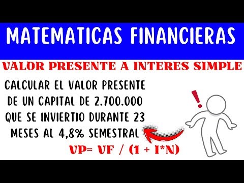 How to Calculate Present Value in Simple Interest | Step-by-Step Financial Mathematics