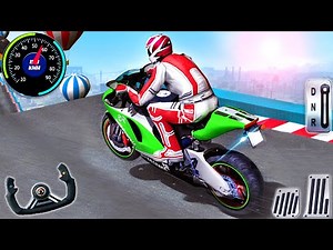 Mega Ramp GT Bike Stunt Racing Simulator 3D - Extreme Motocross Dirt Bike Racer - Android GamePlay