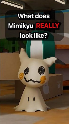 What’s UNDER Mimikyu’s Costume? #pokemon #shorts