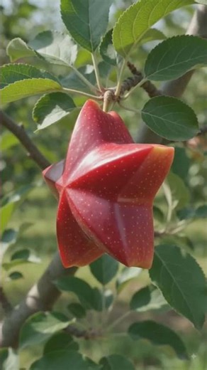 ⭐ Giant Star-Shaped Apple Transformation! 🍎 Amazing Growing Experiment