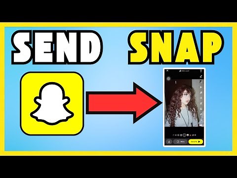 How To Send Snap Without Media Upload [NEW UPDATED]