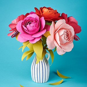 Peony Paper Flower Tutorial - OGCrafts