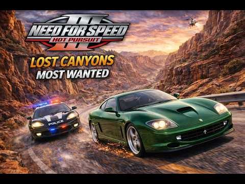 Need for Speed III: Hot Pursuit – Lost Canyons Most Wanted | Retro Gameplay