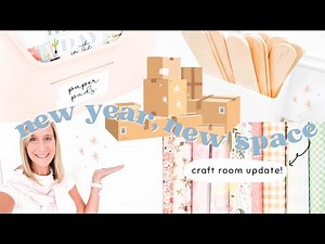 New Year, New Craft Room! | Real Life Journey of Moving My Craft Room 2024