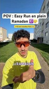 Easy Run en plein Ramadan 😮‍💨 18km 🚀