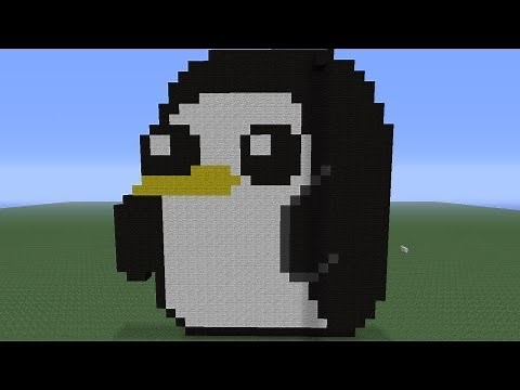Minecraft Pixel Art: Gunter Tutorial