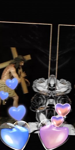 Heart-Shaped Religious Icons in Captivating Images