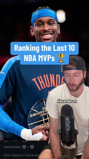 SGA's Ranking Among Last 10 NBA MVPs Revealed