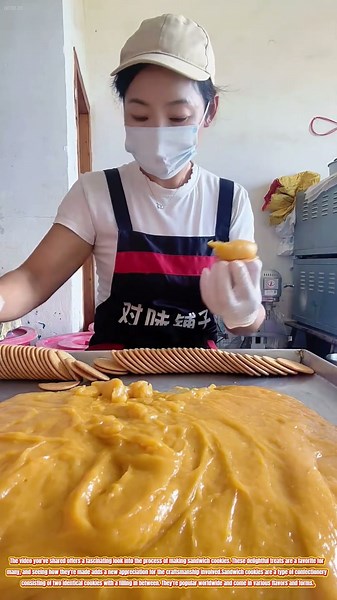 The Art of Making Sandwich Cookies