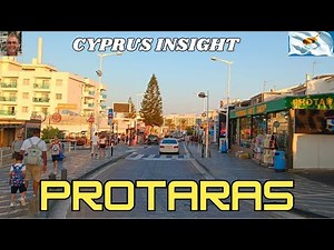 Protaras Strip Cyprus - Walking the Amazing Strip.