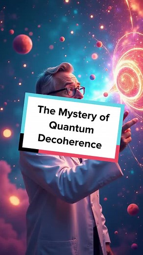 Explore the fascinating world of quantum decoherence and how it bridges the gap between quantum and classical physics. #QuantumPhysics #Decoherence #ScienceFacts #Physics