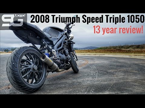 2008 Triumph Speed Triple - 13 year review