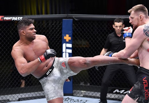Why did UFC release Alistair Overeem?