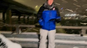 In my element in the elements tonight. Anchoring our winter weather coverage from the field for FOX 17. | Josh Berry