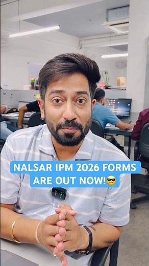 NALSAR IPM 2026 Forms Out 🔥 Apply Now | Eligibility, Fees & Last Date #ipmat2026 #shorts