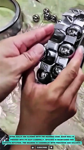 Lager-Montagewerkzeug: Präzise Montage von Stahlkugeln #Werkzeug #Werkzeuge