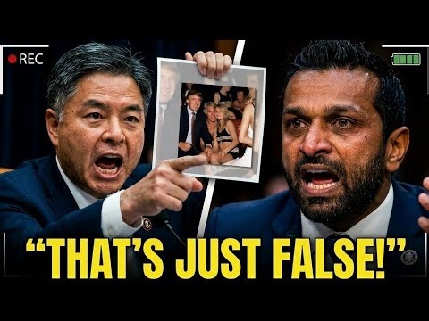 FBI Director GRILLED Over Trump-Epstein Photos: 'That's Just False!' (Must Watch)"