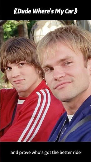 They won the street race by kissing each other?! 😘🔥 Dude, Where’s My Car? (2000) 🚗💨#movie