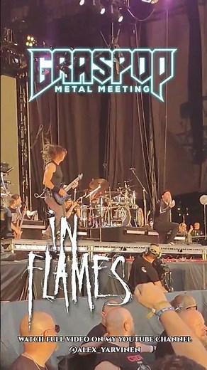 In Flames - Only for the Weak, Live Graspop 2025