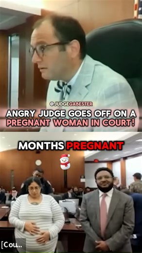 Angry Judge Goes Off On A Pregnant Woman In Court! #judge #court #lawyer #law #crime #criminal #arrest #jail #prison #defendant #guilty #innocent #cop #police #attorney #courtroom #courthouse #harriscounty #reels #viral #fyp | Judge Gabester
