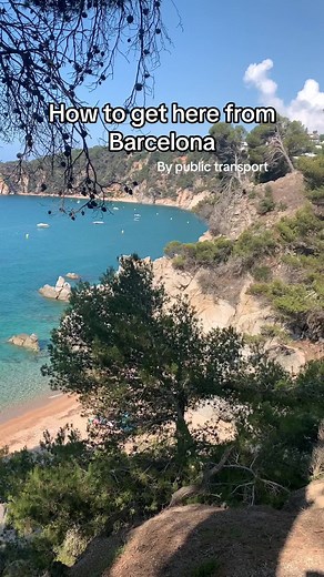 One of the best places I’ve been in Costa Brava 💙 You can either spend the night at the camping or visit for a day trip from Barcelona. Questions? Drop them in the comments 🌞 #costabravabeach #barcelonadaytrip #hiddenbeach #barcelonatraveltips #hiketrail #camideronda #barcelonahikes #spaintravel